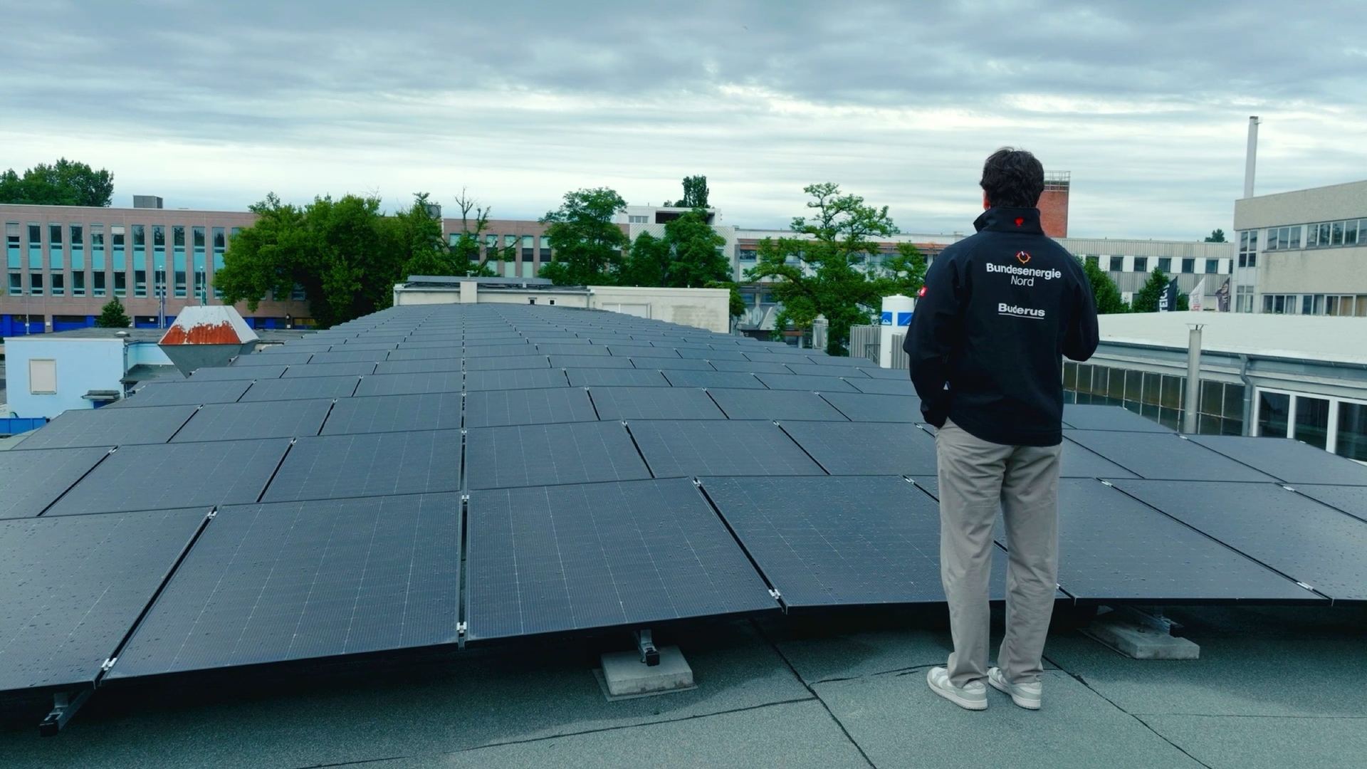 Photovoltaik-Anlage auf einem Berliner Eigenheim