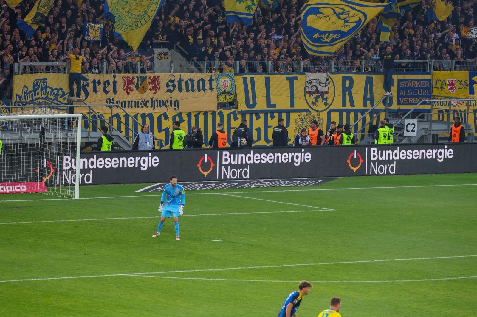 Detail aus dem Saarbrücker Stadion